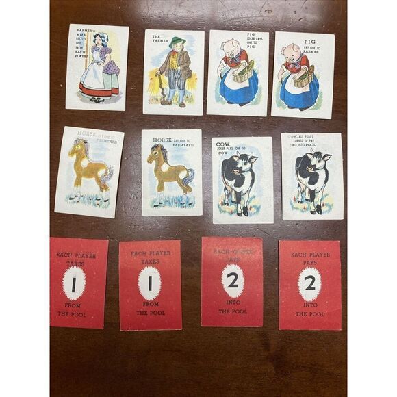 Vintage 1960's Golden Egg‎  Card Game in box Made in Hong Kong - Picture 9 of 11